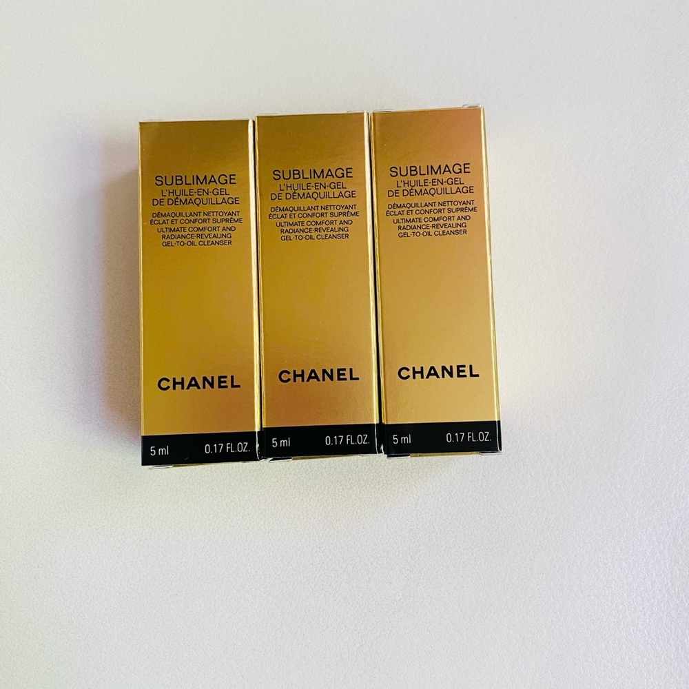 Chanel Sublimage L'Huile-en-Gel Démaquillage - Gold Packaging